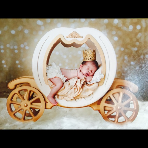 Gorgeous Princess Pumpkin Carriage Prop with two face color design. - Picture 5 of 5